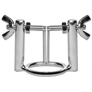 Metal Hard Eikelring met urethra-dilatator-pers van roestvrij staal Metal Hard Eikelring met urethra-dilatator-pers van roestvrij staal - Afbeelding 1
