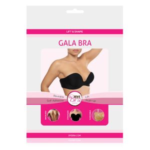Bye Bra Gala BH met zelfklevende push-up pads, cup A zwart Bye Bra Gala BH met zelfklevende push-up pads, cup A zwart - Afbeelding 4