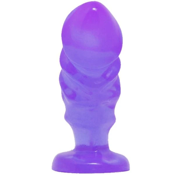 Baile Unisex Anaalplug met Zuignap en Paarse Zuignap