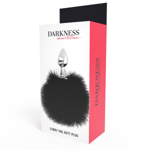 Darkness Anale plug met staart, 7 cm totale lengte Darkness Anale plug met staart, 7 cm totale lengte - Afbeelding 4