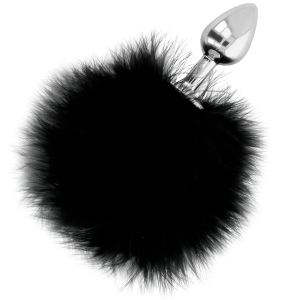 Darkness Anale plug met staart, 7 cm totale lengte Darkness Anale plug met staart, 7 cm totale lengte - Afbeelding 2