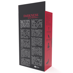 Darkness Anaalplug met zwarte staart, 8 cm Darkness Anaalplug met zwarte staart, 8 cm - Afbeelding 5