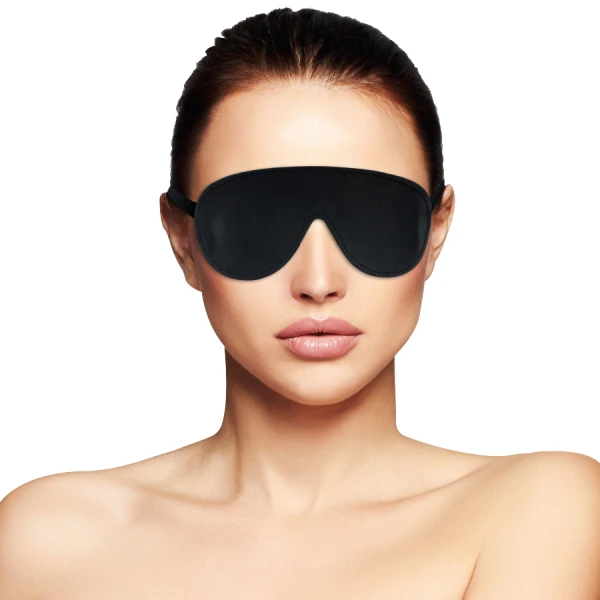Darkness Hoogwaardige oogmasker van PVC voor fetisj en BDSM