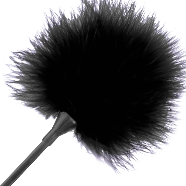 Darkness Stimulerende Verenkietelaar met Handvat, 42 cm, zwart