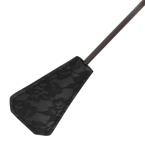 Darkness Schwarze Reitgerte mit Liebesfeder 56 cm Darkness Schwarze Reitgerte mit Liebesfeder 56 cm