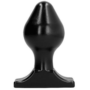 All Black Anale plug met flexibele kop 16 x 8 cm All Black Anale plug met flexibele kop 16 x 8 cm - Afbeelding 2