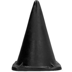 All Black Anaalplug Driehoekige Plug 30 x 18 cm All Black Anaalplug Driehoekige Plug 30 x 18 cm - Afbeelding 2