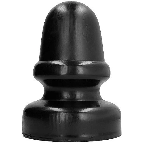 All Black Anaalplug met klassieke vorm en ronde punt All Black Anaalplug met klassieke vorm en ronde punt