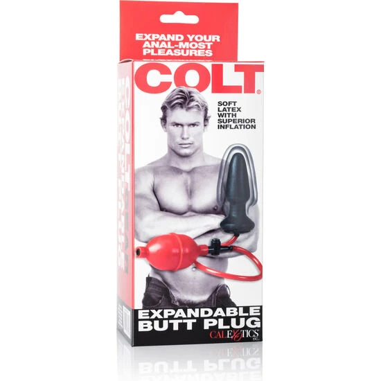 Calexotics Colt Uitbreidbare Butt Plug met Pomp