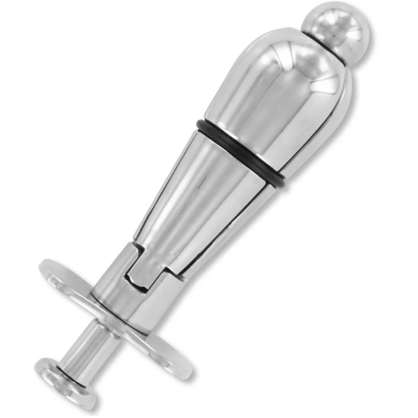 Metal Hard Anale Plug met Vergrendeling van RVS