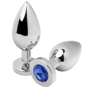 Metal Hard Anaalplug met Kristal van Staal, middel Metal Hard Anaalplug met Kristal van Staal, middel - Afbeelding 1