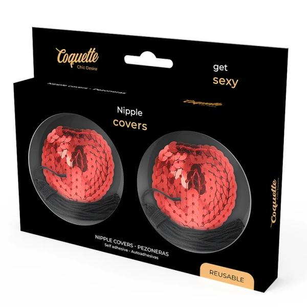Coquette Chic Desire rode tepelbedekking zelfklevend