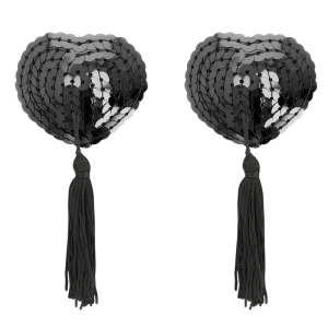 Coquette Chic Desire Nippelbedekkingen met pailletten zwart Coquette Chic Desire Nippelbedekkingen met pailletten zwart - Afbeelding 3