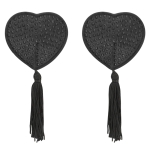 Coquette Chic Desire Zwarte Nippelbedekkingen met Kleefband Coquette Chic Desire Zwarte Nippelbedekkingen met Kleefband - Afbeelding 3