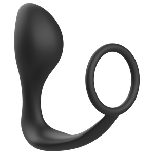 Addicted Toys Anaalplug met zwarte siliconenring voor beginners Addicted Toys Anaalplug met zwarte siliconenring voor beginners - Afbeelding 2