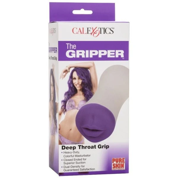 Calexotics Deep Throat Grip Masturbator met Vibratie