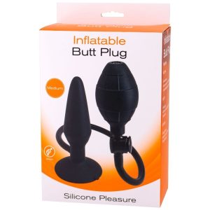 Seven Creations opblaasbare anale plug van siliconen, M Seven Creations opblaasbare anale plug van siliconen, M - Afbeelding 2