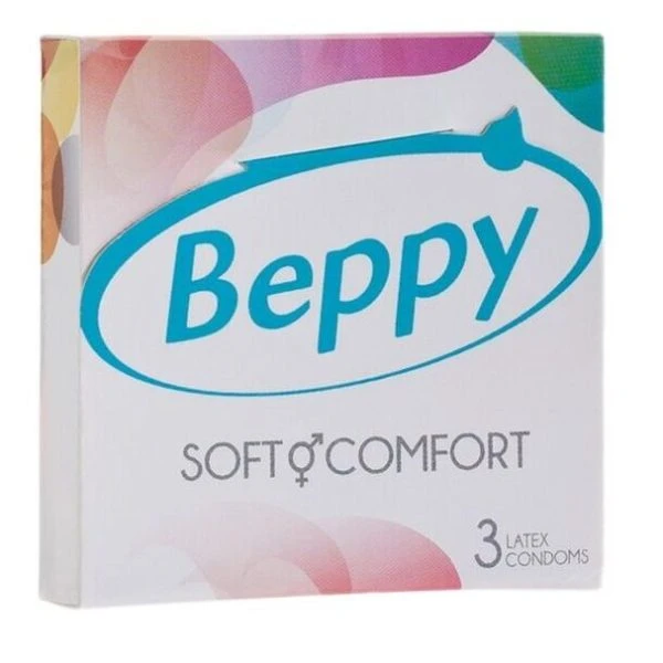 Beppy Weich & Komfort Condooms – 3 stuks, latex