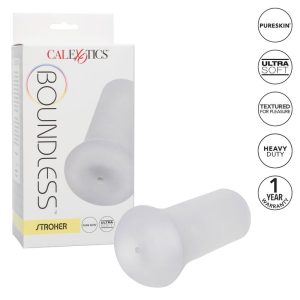 Calexotics Boundless Stroker Masturbator met trilling, transparant Calexotics Boundless Stroker Masturbator met trilling, transparant - Afbeelding 2