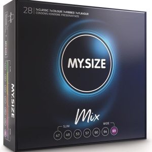 My Size Mix Condooms 69 mm 28 stuks in 4 varianten My Size Mix Condooms 69 mm 28 stuks in 4 varianten - Afbeelding 1
