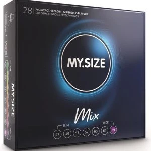 My Size Mix Kondome 69 mm 28 Stück in 4 Varianten