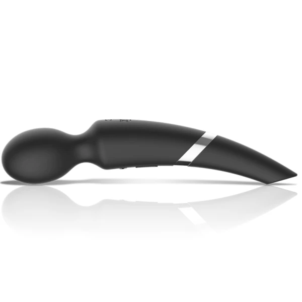 Black&silver Beck Stabvibrator met zuigfunctie siliconen Black&silver Beck Stabvibrator met zuigfunctie siliconen