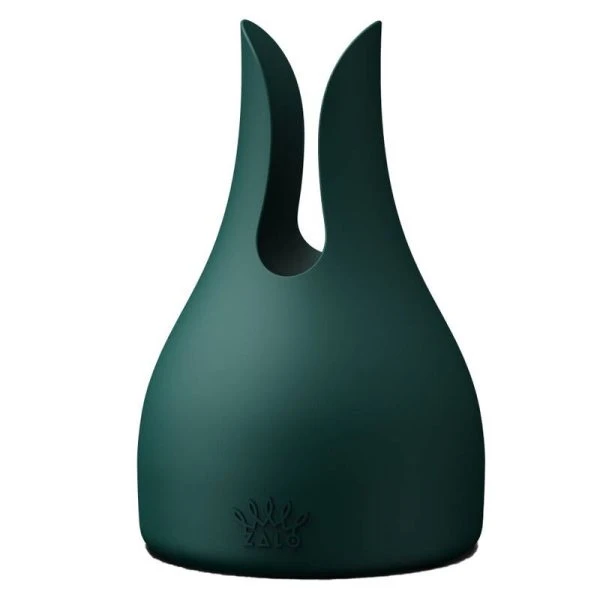 Zalo Kyro Toverstaf Vibrator met Siliconen Opzetstukken Groen