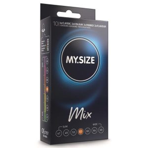 My Size Mix Condooms 57 mm 10 stuks in 4 varianten My Size Mix Condooms 57 mm 10 stuks in 4 varianten - Afbeelding 1