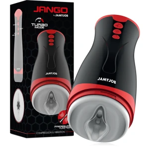 Jamyjob Jango Masturbator mit Kompression und Vibration