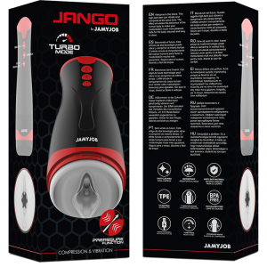 Jamyjob Jango Masturbator mit Kompression und Vibration – Bild 7