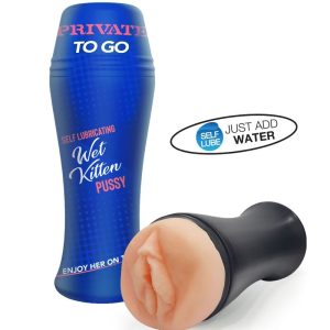 Private Masturbator Wet Kitten Self Lube To Go, zelf-smerend Private Masturbator Wet Kitten Self Lube To Go, zelf-smerend - Afbeelding 1
