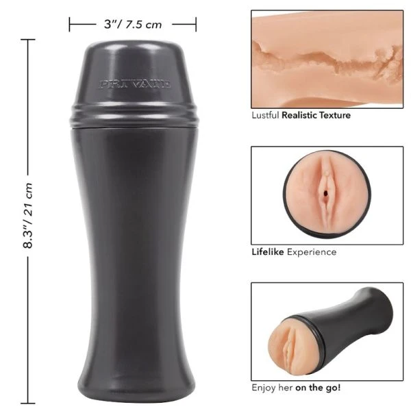 Private Masturbator Vacuumbeker To Go voor onderweg Private Masturbator Vacuumbeker To Go voor onderweg