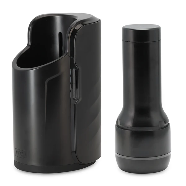 Kiiroo Keon automatische masturbator met Feel Nicolette Shea Stroker en glijmiddel