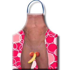 Diablo Picante Vruchtenschort voor heren met erotische motieven Diablo Picante Vruchtenschort voor heren met erotische motieven - Afbeelding 1