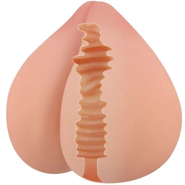 Pretty Love Peach mannelijke masturbator met zuigfunctie