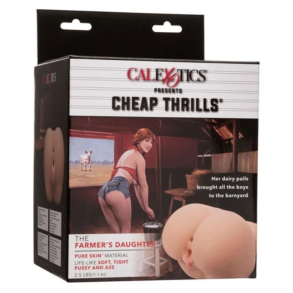 Calexotics Masturbator The Farmers Daughter, dubbele toegang, 1,1 kg