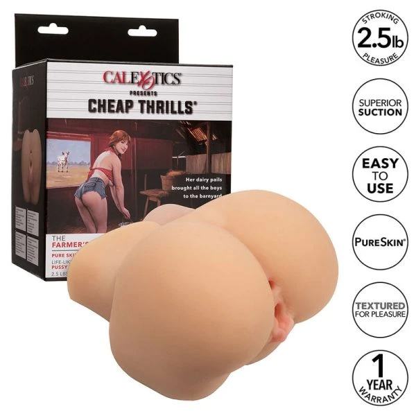 Calexotics Masturbator The Farmers Daughter, dubbele toegang, 1,1 kg
