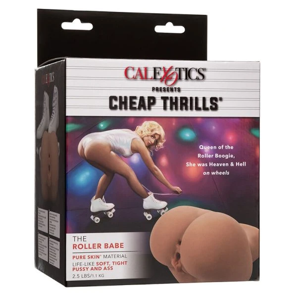 Calexotics Masturbator The Roller Babe mit zwei Eingängen, 1,1 kg