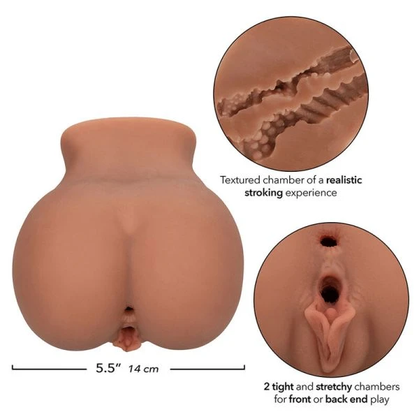 Calexotics Masturbator The Roller Babe mit zwei Eingängen, 1,1 kg