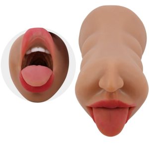 Crazy Bull Sarah Dubbele Masturbator Mond en Vagina van TPR Crazy Bull Sarah Dubbele Masturbator Mond en Vagina van TPR - Afbeelding 3