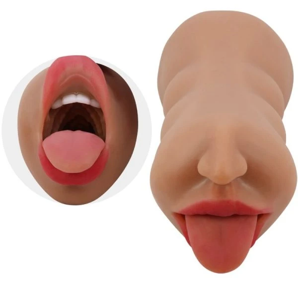 Crazy Bull Sarah Dubbele Masturbator Mond en Vagina van TPR Crazy Bull Sarah Dubbele Masturbator Mond en Vagina van TPR