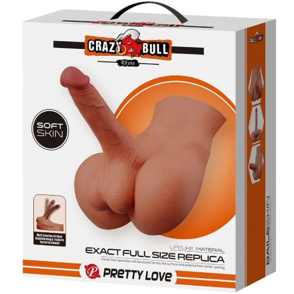 Crazy Bull Masturbator Rhyne Back mit biegsamem Schaft Crazy Bull Masturbator Rhyne Back mit biegsamem Schaft