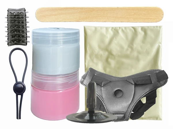 Cloneboy Dildo-maakset met riem en zuignap Cloneboy Dildo-maakset met riem en zuignap