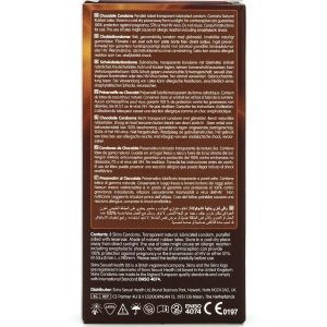Skins Condooms met chocoladesmaak, verpakking van 8 stuks Skins Condooms met chocoladesmaak, verpakking van 8 stuks - Afbeelding 4