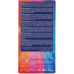 Skins Gesorteerde Premium-Condoomverpakking 8 – Natural, Dots & Ribs, Ultra Thin Skins Gesorteerde Premium-Condoomverpakking 8 – Natural, Dots & Ribs, Ultra Thin - Afbeelding 4