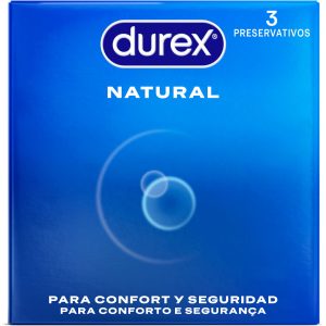 Durex Natural Comfort Condooms 3 stuks, nominale breedte 56 mm Durex Natural Comfort Condooms 3 stuks, nominale breedte 56 mm - Afbeelding 1