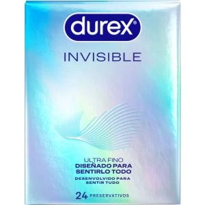 Durex Ultra Thin Invisible Condoms 24 Count