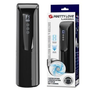 Pretty Love Larissa Vibratie-Zuigende Masturbator met LED-scherm Pretty Love Larissa Vibratie-Zuigende Masturbator met LED-scherm - Afbeelding 3