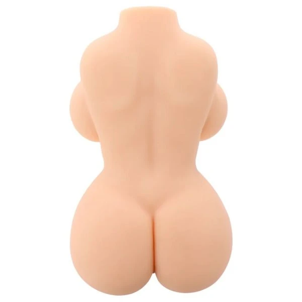 Hidden Desire Masturbator-Torso met dubbelkanaal voor vagina en anus