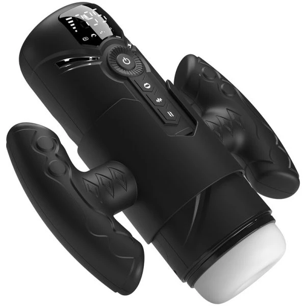 Pretty Love Aetola Automatische Masturbator met Greep, Zwart Pretty Love Aetola Automatische Masturbator met Greep, Zwart